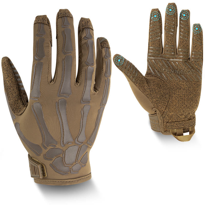 Guanti tattici da moto estivi leggeri ed elasticizzati con scheletro. - Sandy Brown - XL - image 10