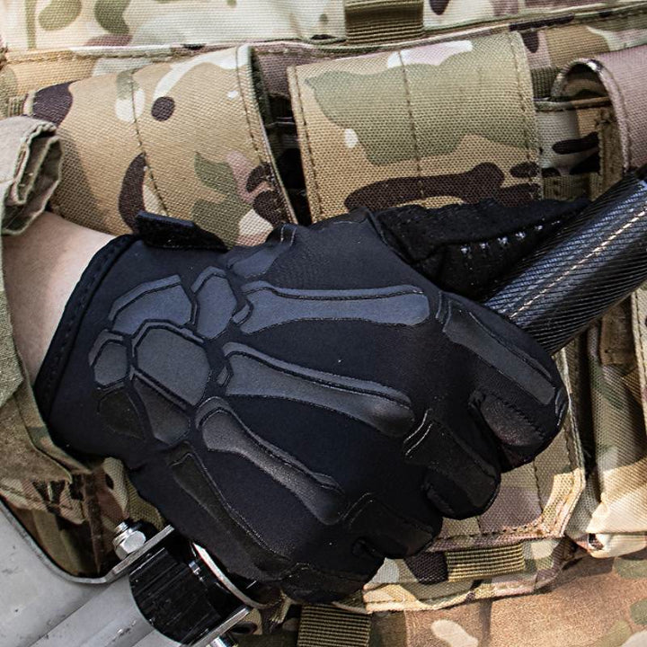 Guanti tattici da moto estivi leggeri ed elasticizzati con scheletro. - image 8