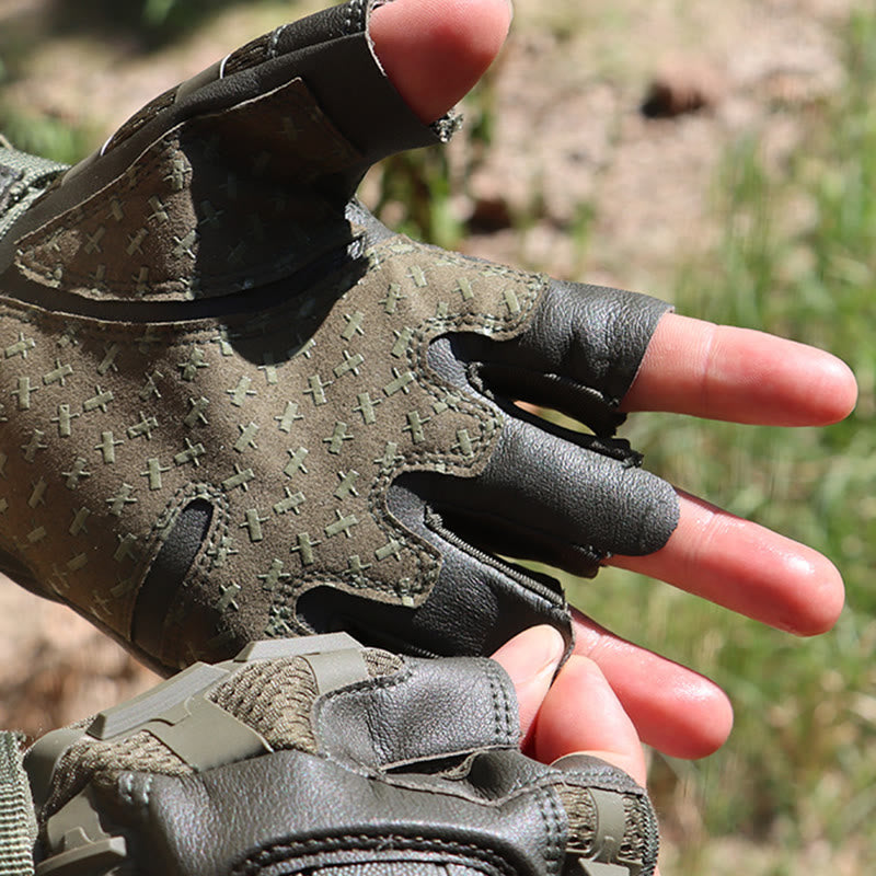 Guanti senza dita rigidi da esterno per l'esercito militare - image 1