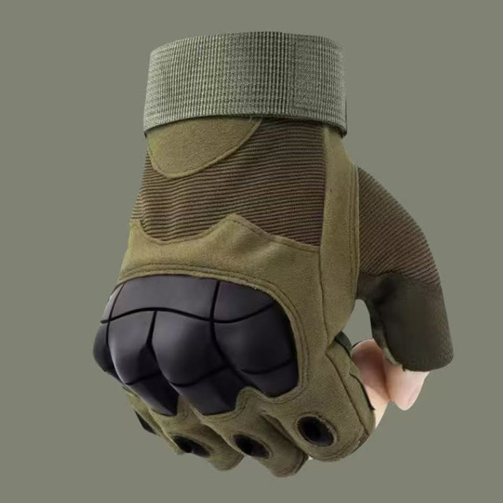 Guanti militari minimalisti a mezze dita, dall'estetica tattica. - image 1