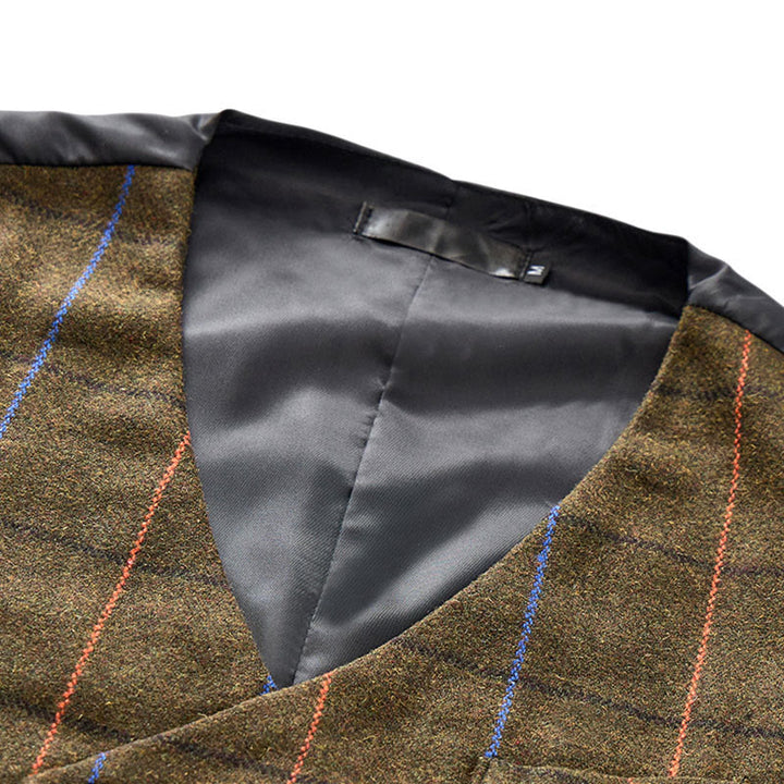Gilet da uomo a quadri ispirato a Peaky Blinders - image 6