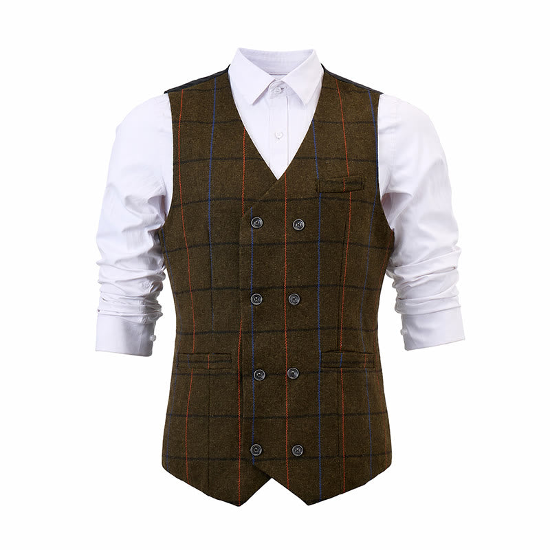 Gilet da uomo a quadri ispirato a Peaky Blinders - image 11