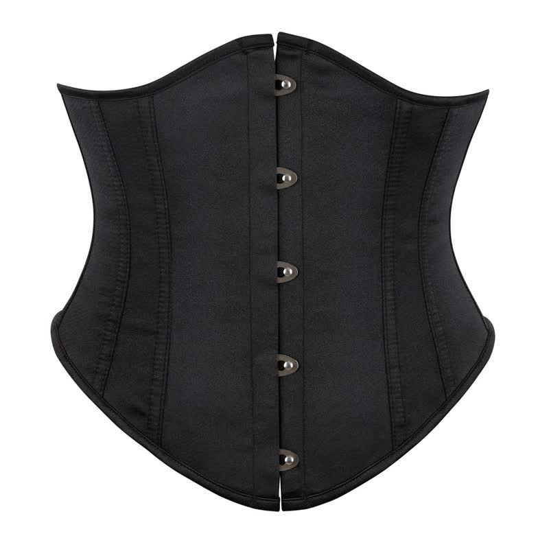 Corsetto sottoseno steampunk da donna per abiti - Nero - 2XL - image 1