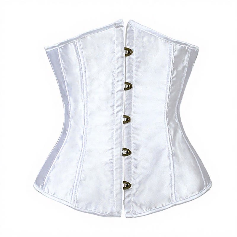 Corsetto da cowgirl western in raso con stecche in acciaio, stringivita - image 3