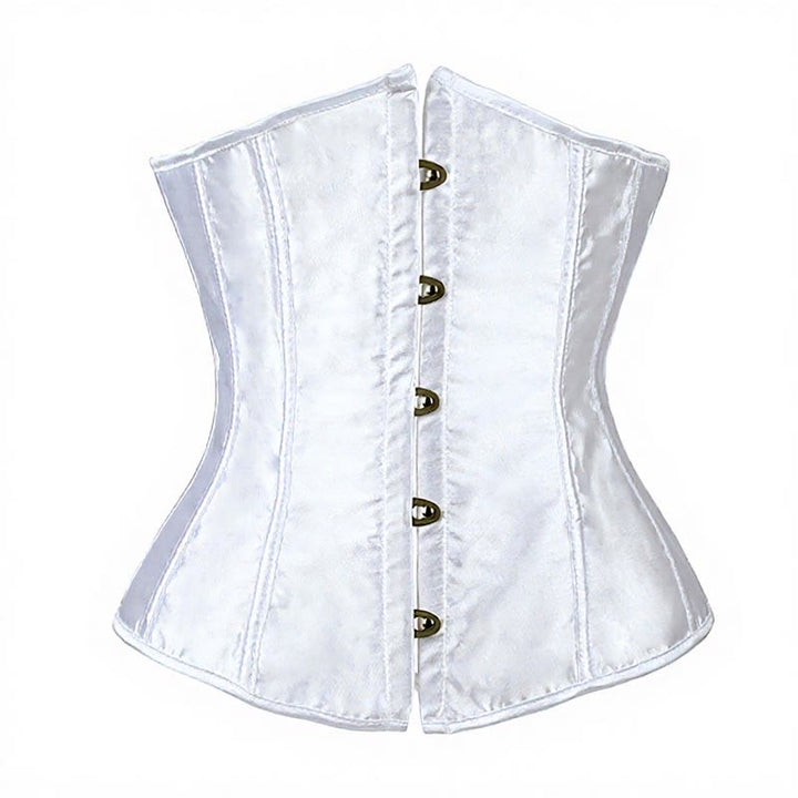 Corsetto da cowgirl western in raso con stecche in acciaio, stringivita - image 3