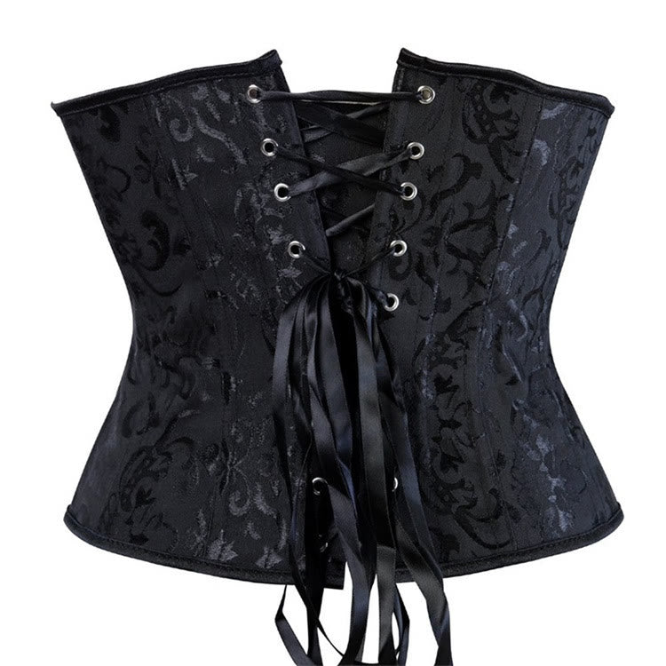 Corsetto da donna in poliestere e pizzo, modellante contenitivo per la pancia. - image 2