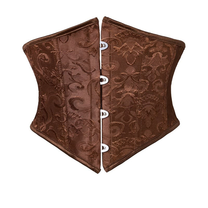 Corsetto sottoseno da donna, modellante per la vita e il controllo dell'addome. - Caffè - 2XL - image 1