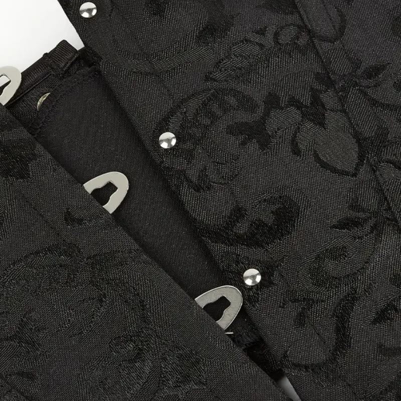 Corsetto sottoseno da donna, modellante per la vita e il controllo dell'addome. - image 5