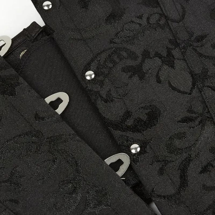Corsetto sottoseno da donna, modellante per la vita e il controllo dell'addome. - image 5