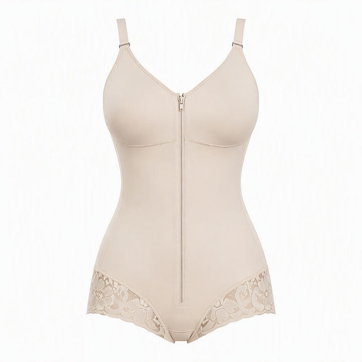 Fascia modellante da donna in poliammide con ganci multipli per addome e fianchi, solleva e modella la vita. - Nudo - 3XL - image 1