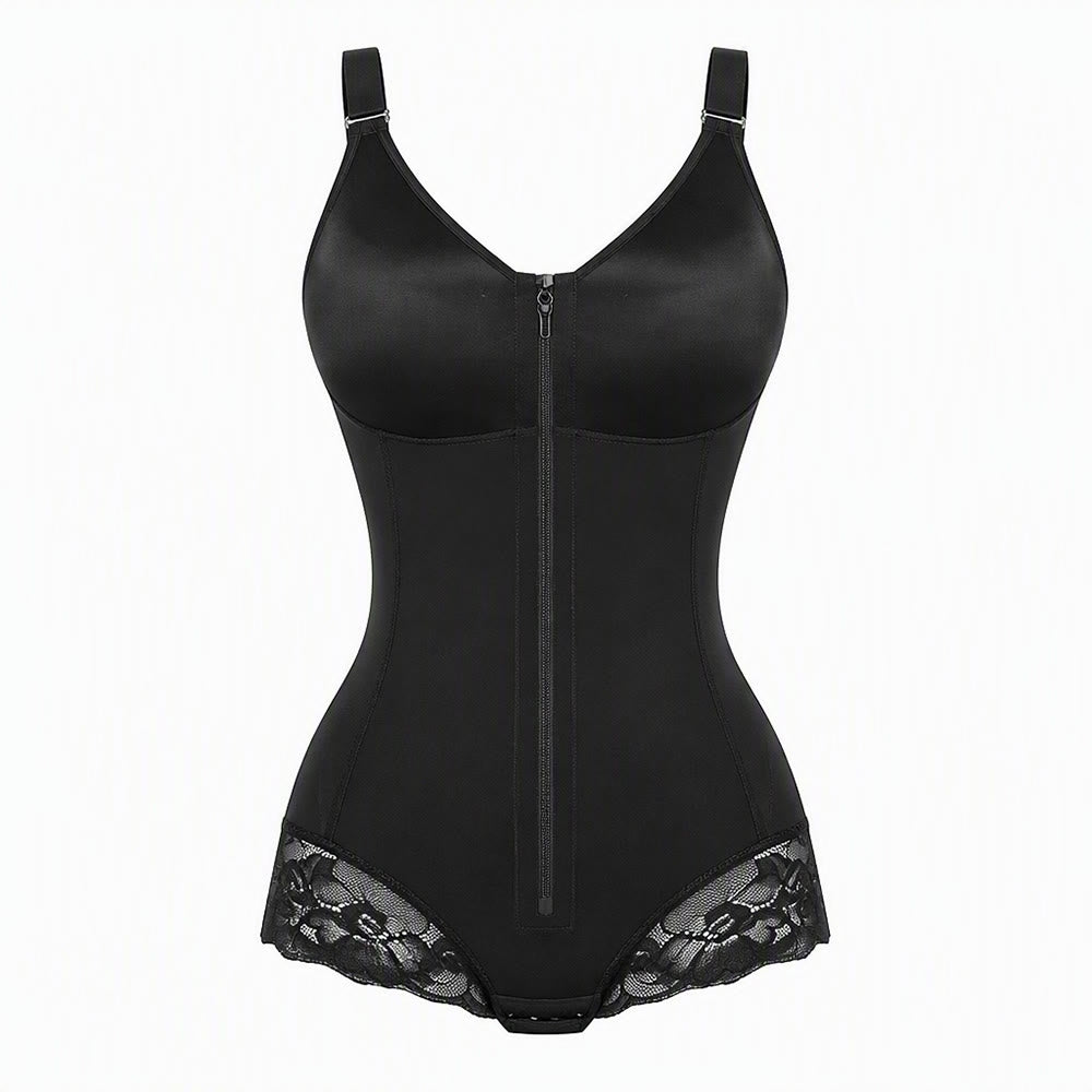 Fascia modellante da donna in poliammide con ganci multipli per addome e fianchi, solleva e modella la vita. - Nero - 3XL - image 0