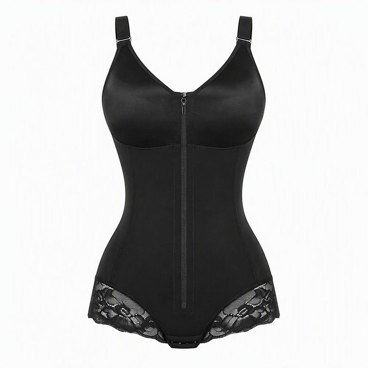Fascia modellante da donna in poliammide con ganci multipli per addome e fianchi, solleva e modella la vita. - Nero - 3XL - image 0