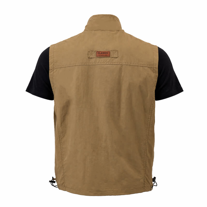 Gilet da uomo casual ad asciugatura rapida per attività all'aperto. - image 15