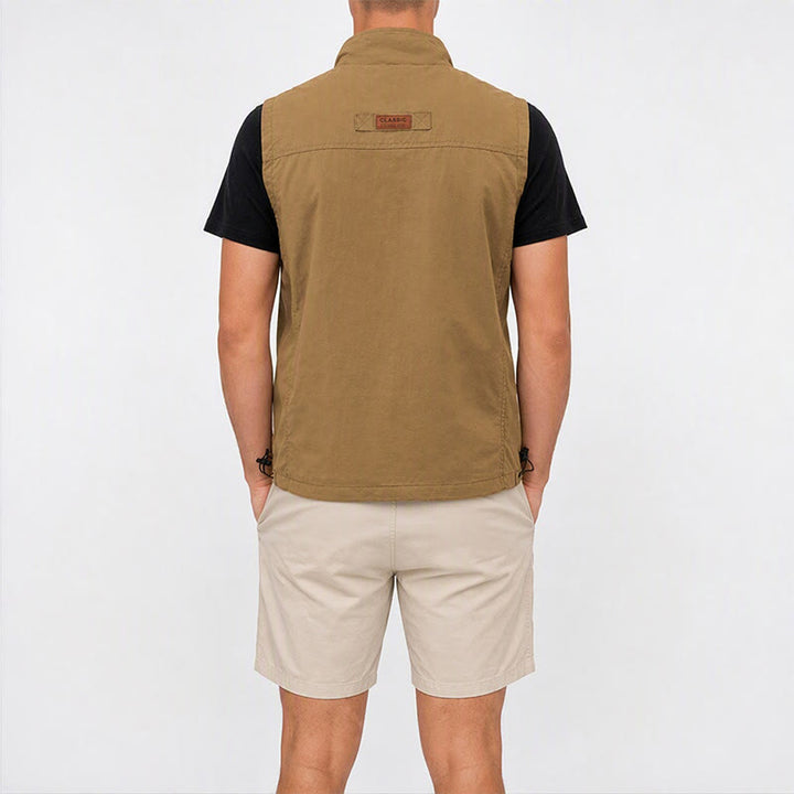 Gilet da uomo casual ad asciugatura rapida per attività all'aperto. - image 2
