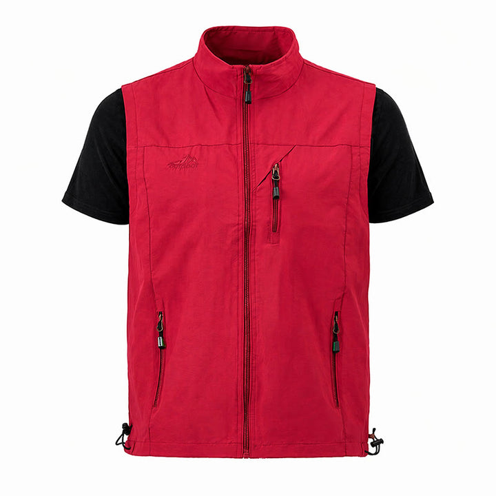 Gilet da uomo casual ad asciugatura rapida per attività all'aperto. - image 18
