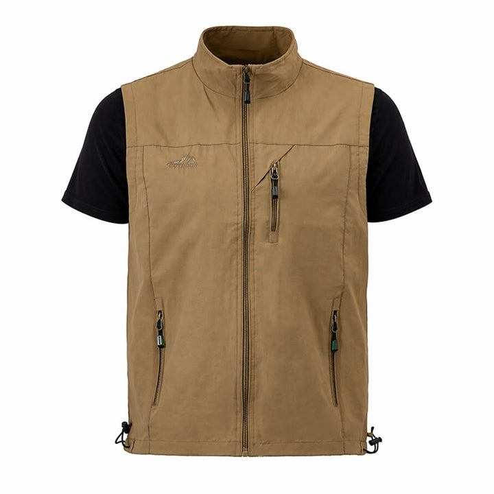 Gilet da uomo casual ad asciugatura rapida per attività all'aperto. - image 14
