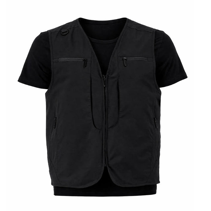 Gilet da uomo multiuso ad asciugatura rapida per attività all'aperto, con tasche con cerniera. - image 17