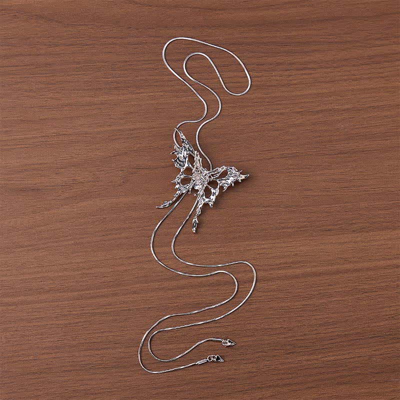 Collana bolo a farfalla regolabile con 6 ali intercambiabili - image 6