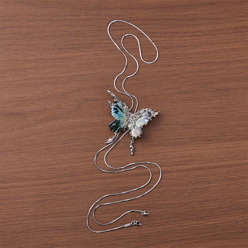 Collana bolo a farfalla regolabile con 6 ali intercambiabili - image 5