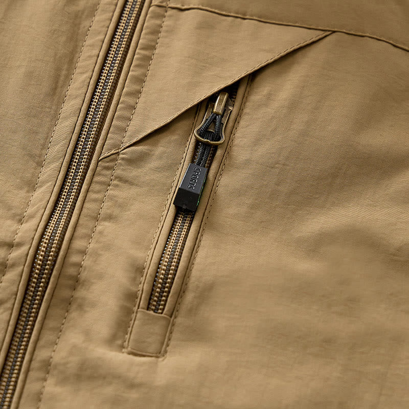 Gilet da uomo casual ad asciugatura rapida per attività all'aperto. - image 10