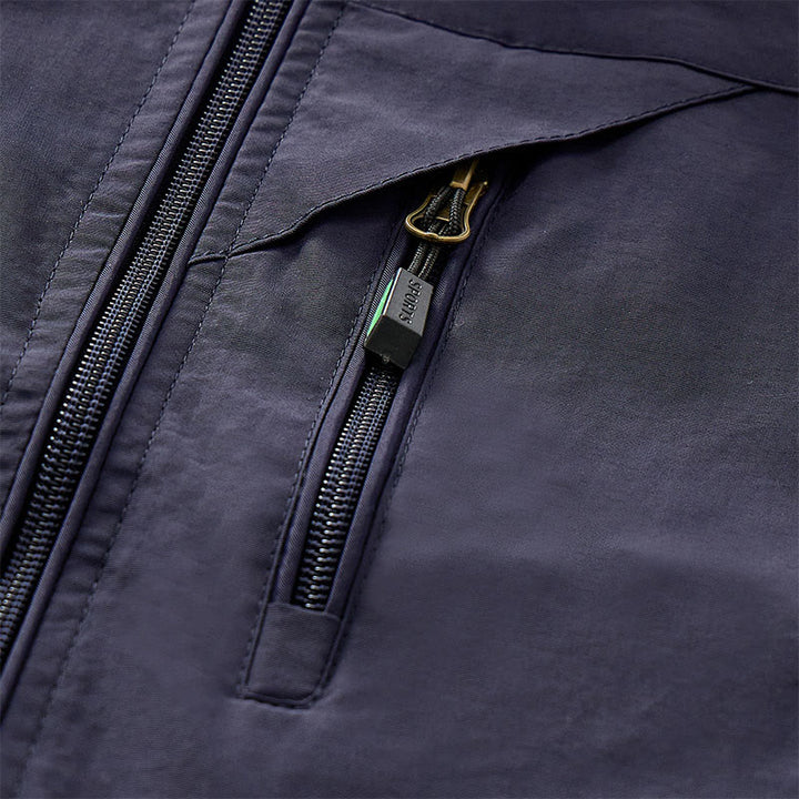 Gilet leggero da uomo per tutte le stagioni, ad asciugatura rapida, con molteplici tasche e cerniera. - image 9