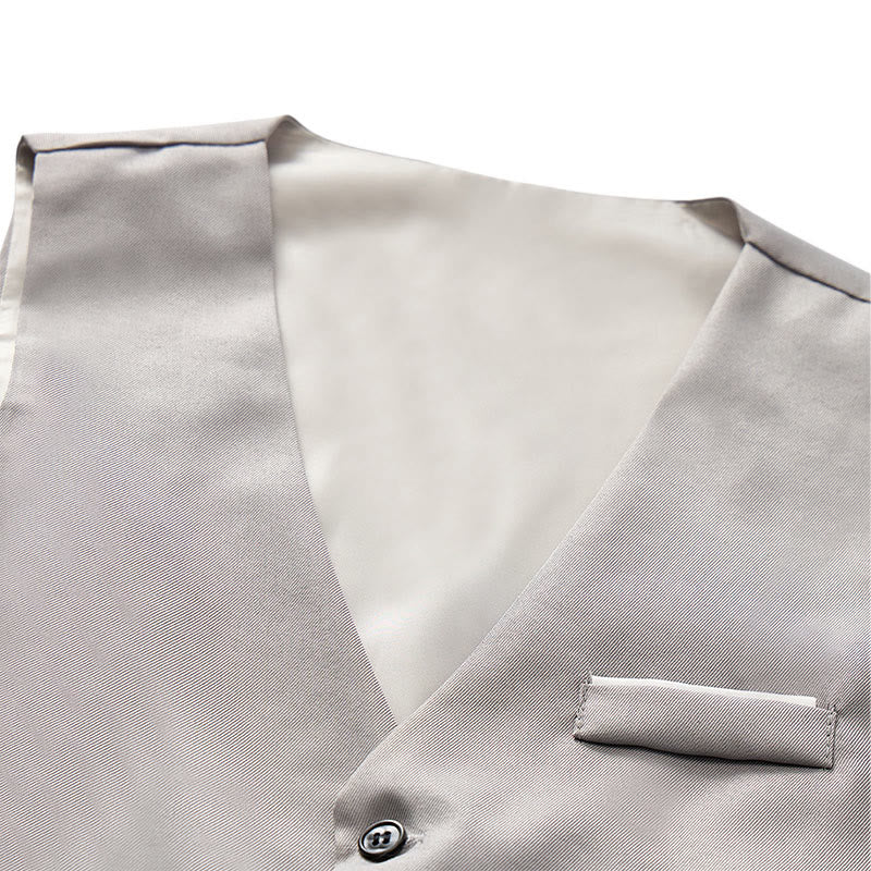 Gilet da uomo slim fit in stile britannico, ideale per abiti formali e da lavoro. - image 5