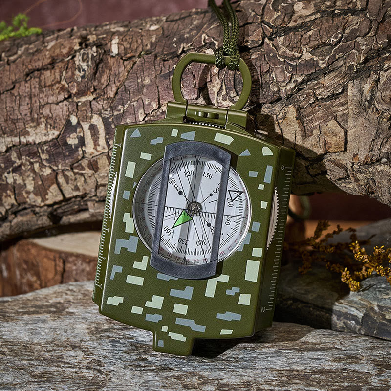 Bussola militare multifunzionale con lente EDC-Tool per escursionismo - Stile n. 3 - image 7