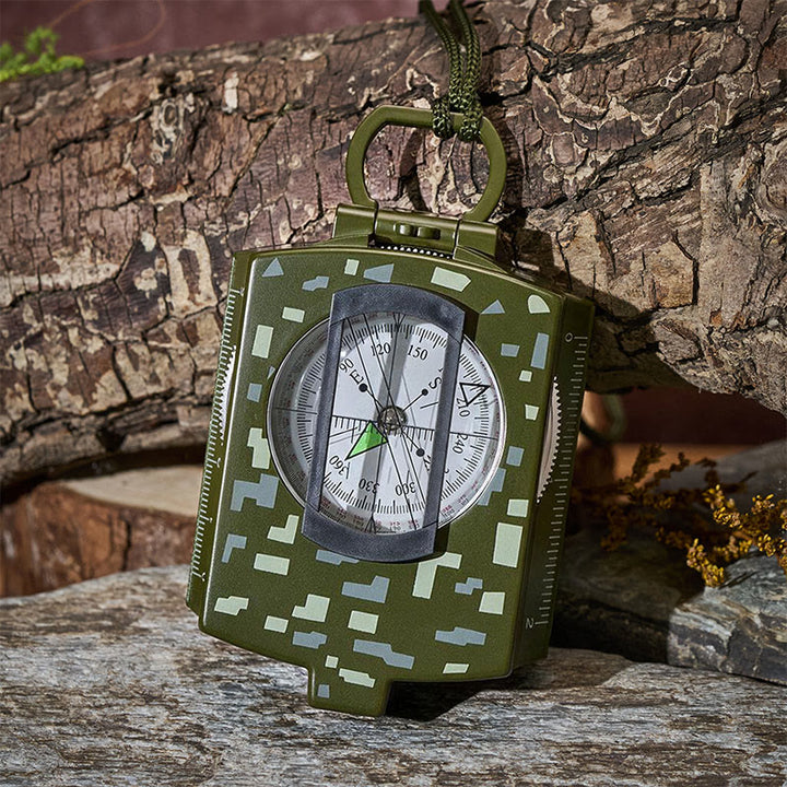 Bussola militare multifunzionale con lente EDC-Tool per escursionismo - Stile n. 3 - image 7