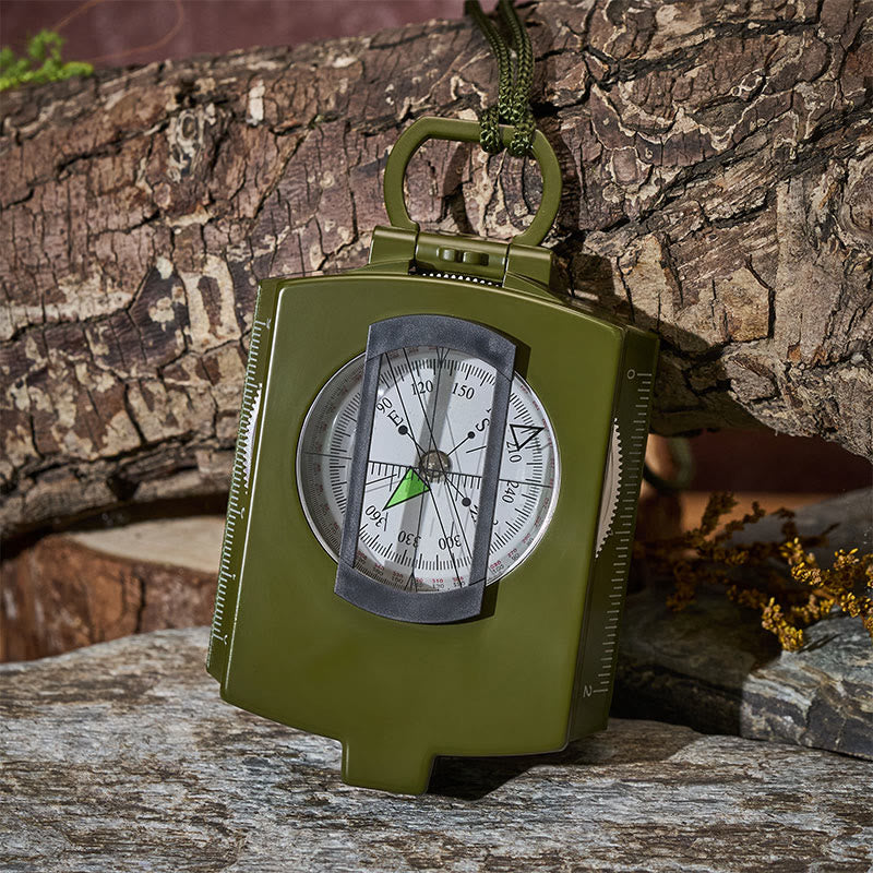 Bussola militare multifunzionale con lente EDC-Tool per escursionismo - Stile n. 1 - image 2