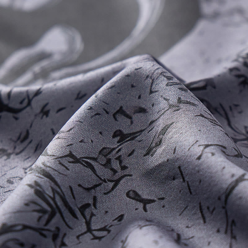 Maglietta sportiva da uomo con stampa 3D di drago nero gotico, ideale per lo streetwear e tutti i giorni. - image 7