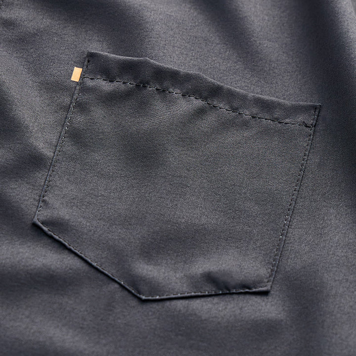 Camicia casual da uomo con stampa di chitarra acustica creativa, stile streetwear. - image 8