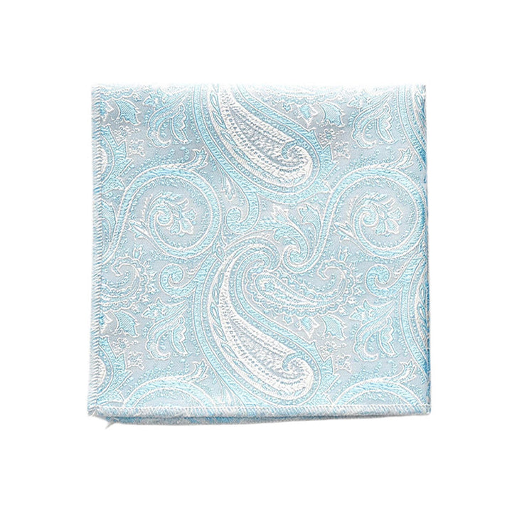 Completo da uomo a tre pezzi con gilet in jacquard a fantasia paisley. - image 14