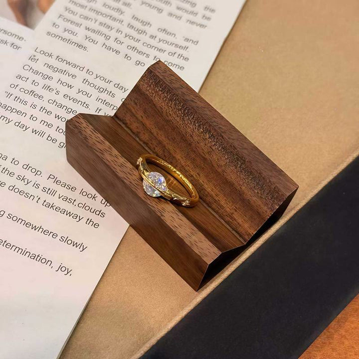 Anello girevole a stella in argento S925, delicato anello con pianeta rotante per donna, ideale per l'uso quotidiano, regalo. - image 3