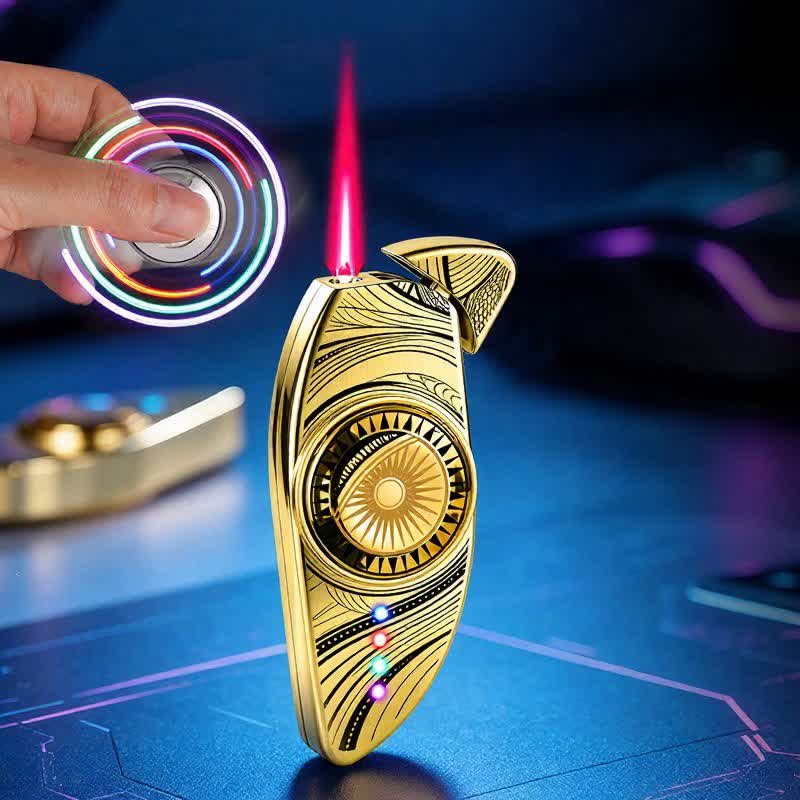 Fidget Spinner creativo per alleviare lo stress visivo e accendere a butano - image 0