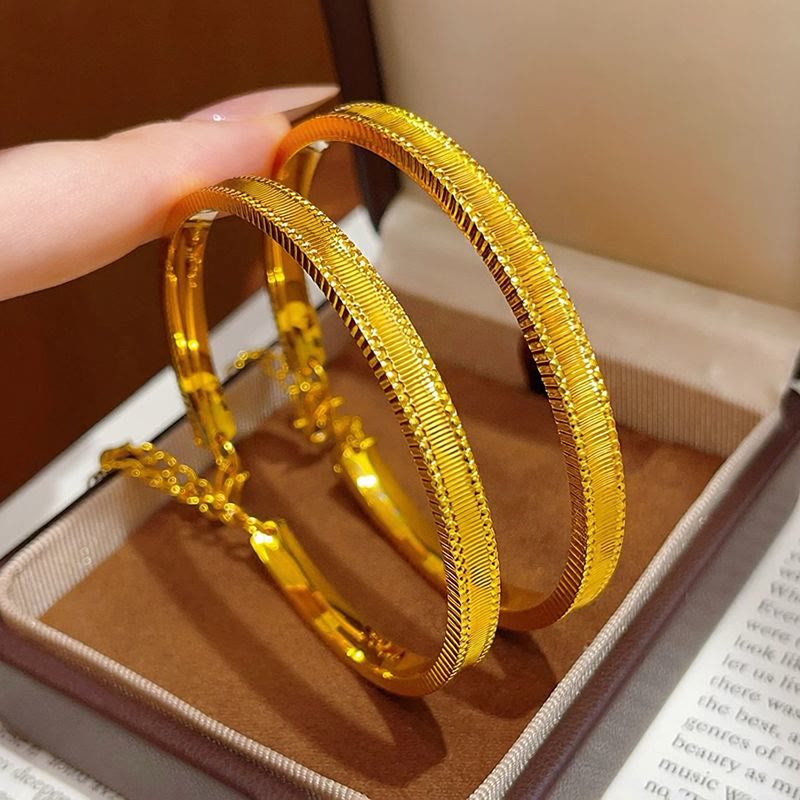 Bracciale vintage aperto regolabile con nappa a forma di zucca e ciondolo a moneta, bracciale retrò galvanizzato per donna - image 7