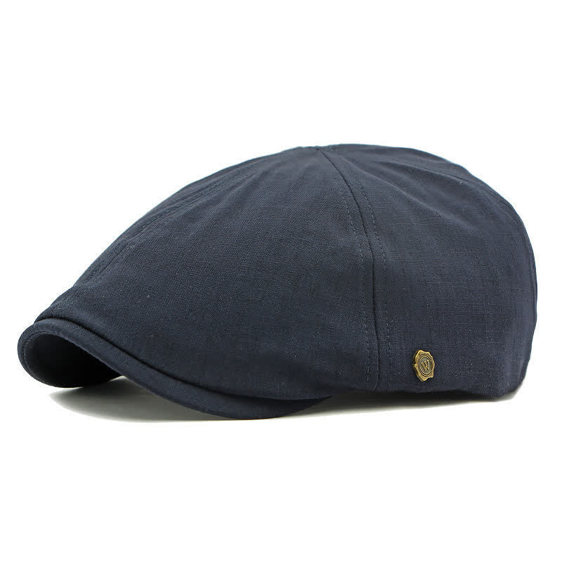 Cappello basco piatto con elastico sul retro, moderno e confortevole, stile vintage. - Marina - Regolabile (21 5/8"-23 1/4") - image 13