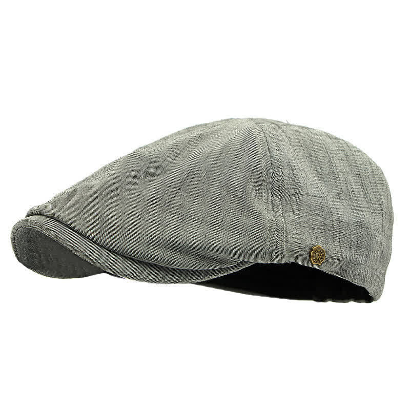 Cappello basco piatto con elastico sul retro, moderno e confortevole, stile vintage. - image 8