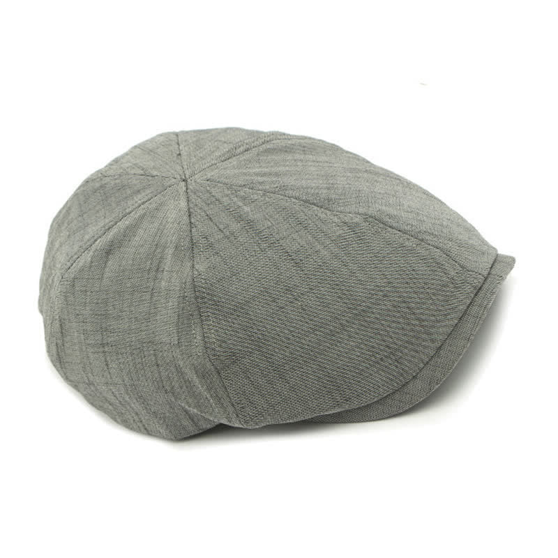 Cappello basco piatto con elastico sul retro, moderno e confortevole, stile vintage. - image 10