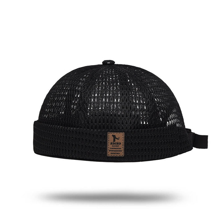 Cappellino da baseball estivo traspirante senza visiera, in rete, stile streetwear. - image 3