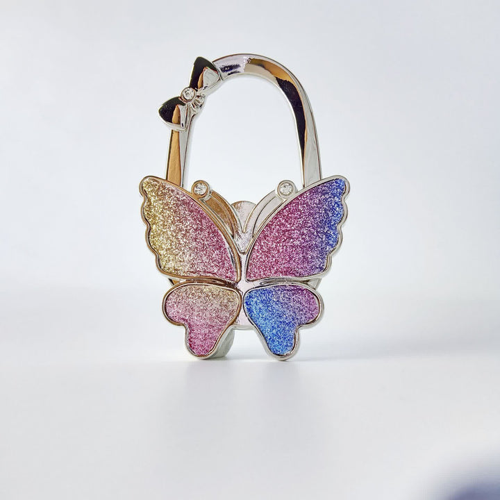 Gancio per borsa a forma di farfalla e trifoglio, serie creativa. - Stile n. 2 - image 7