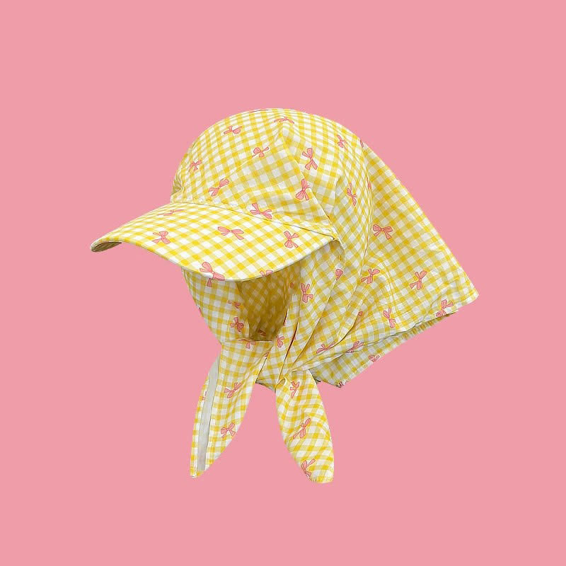 Elegante e pratico cappellino da baseball unisex con bandana da annodare - Nodo a fiocco giallo - Regolabile - image 20