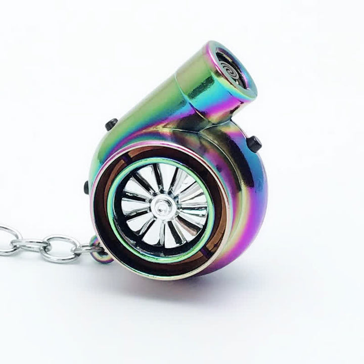 Portachiavi con accendino elettrico a turbina Creative Turbo Spinning Turbine - image 3