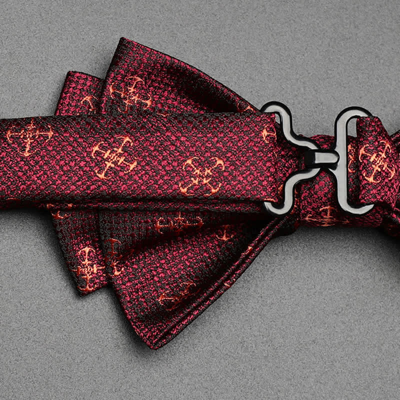Papillon casual da uomo bordeaux Voyager Rudder