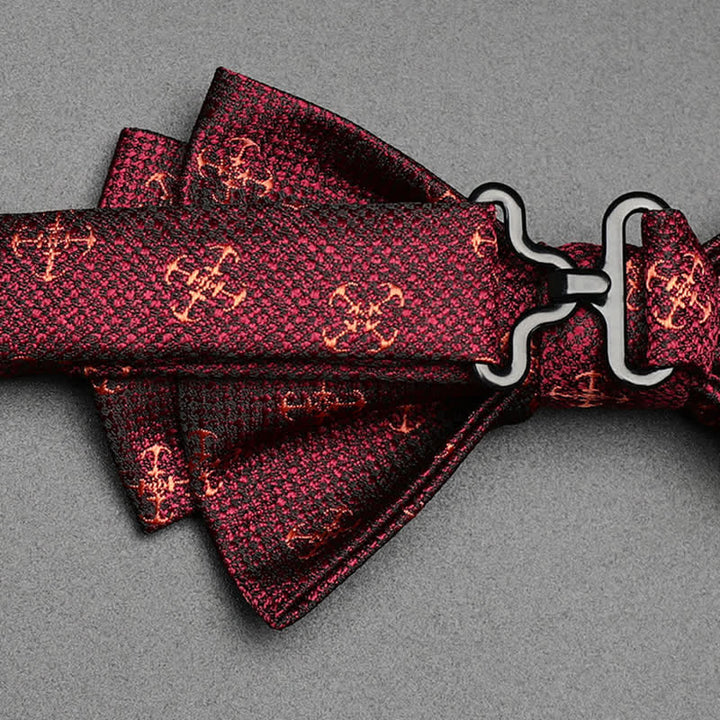 Papillon casual da uomo bordeaux Voyager Rudder