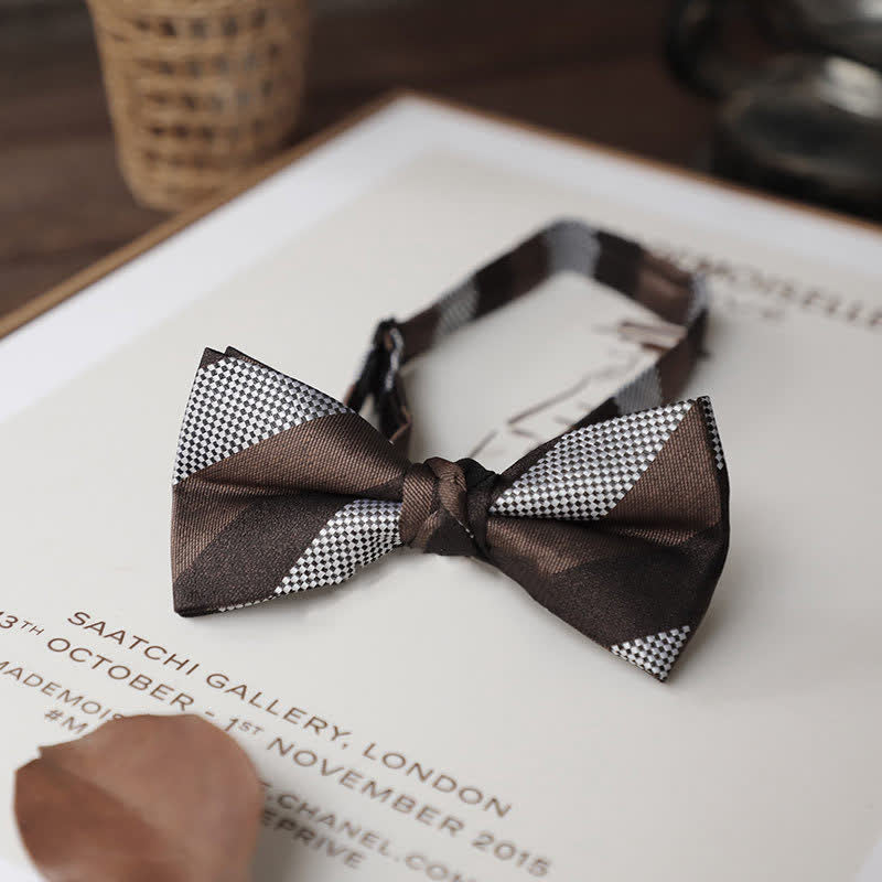 Papillon vintage semplice e delicato da uomo