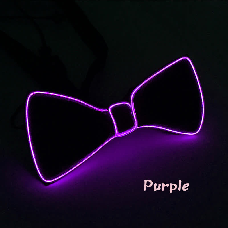 Papillon luminoso a LED lampeggiante - Viola - image 7