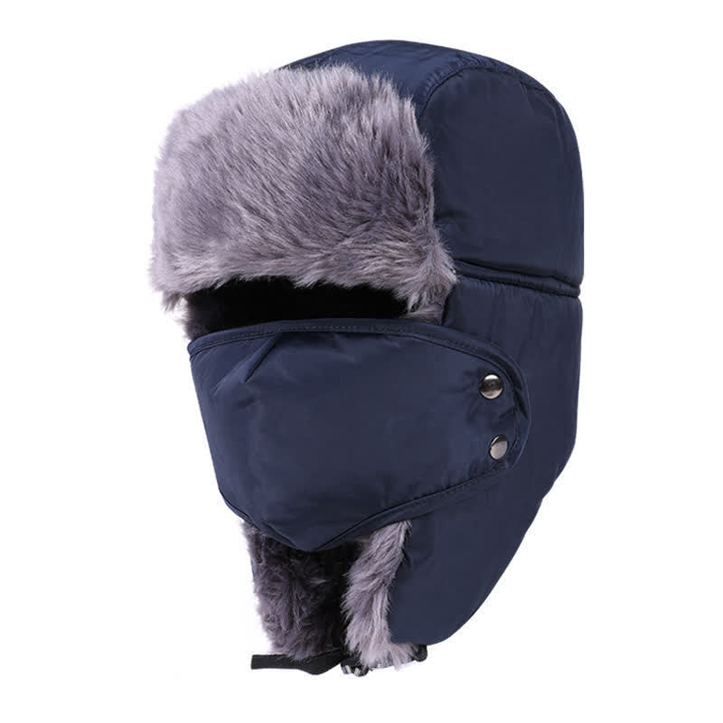 2 pezzi Set di cappelli da cacciatore con maschera da arrampicata in montagna