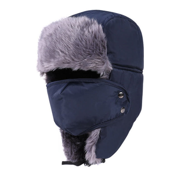 2 pezzi Set di cappelli da cacciatore con maschera da arrampicata in montagna