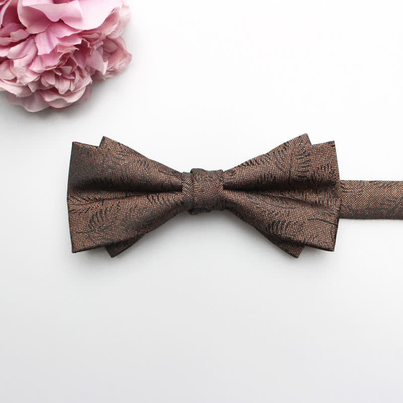 Papillon classico da uomo, formale, stampato - Stile n. 9 - image 10