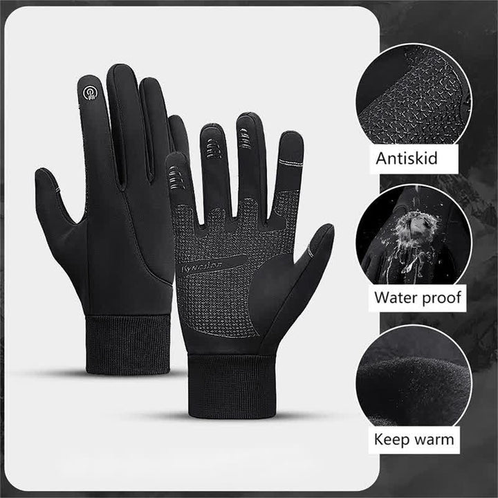 Guanti tattici elastici con touch screen per equitazione invernale